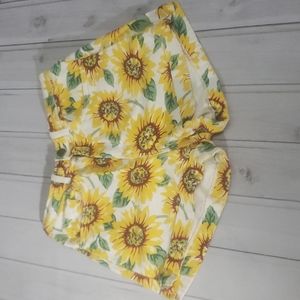 American Apparel sunflower shorts